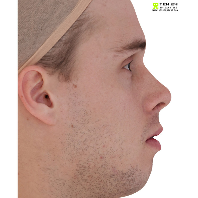 Male 31 Head Scan Cleaned