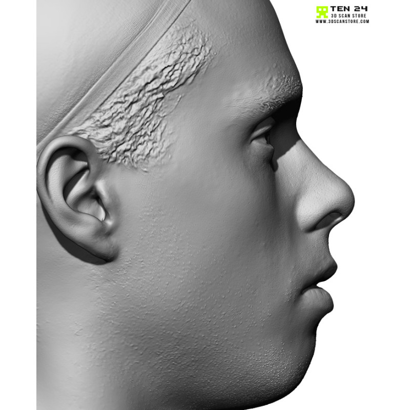 Male 31 Head Scan Cleaned