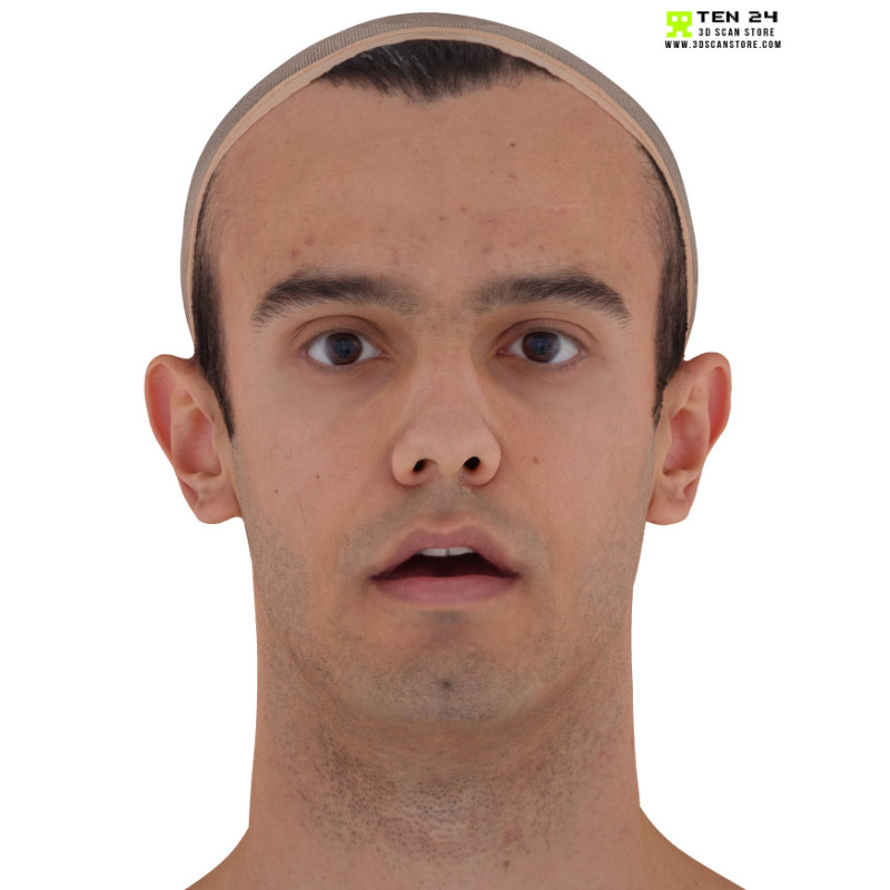 Male 34 Head Scan Cleaned