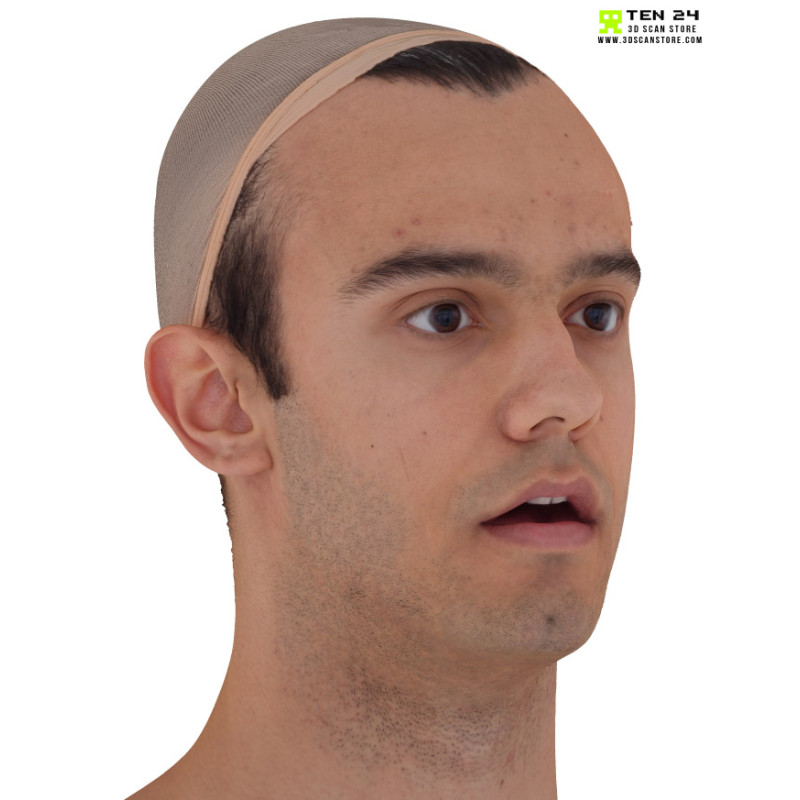 Male 34 Head Scan Cleaned