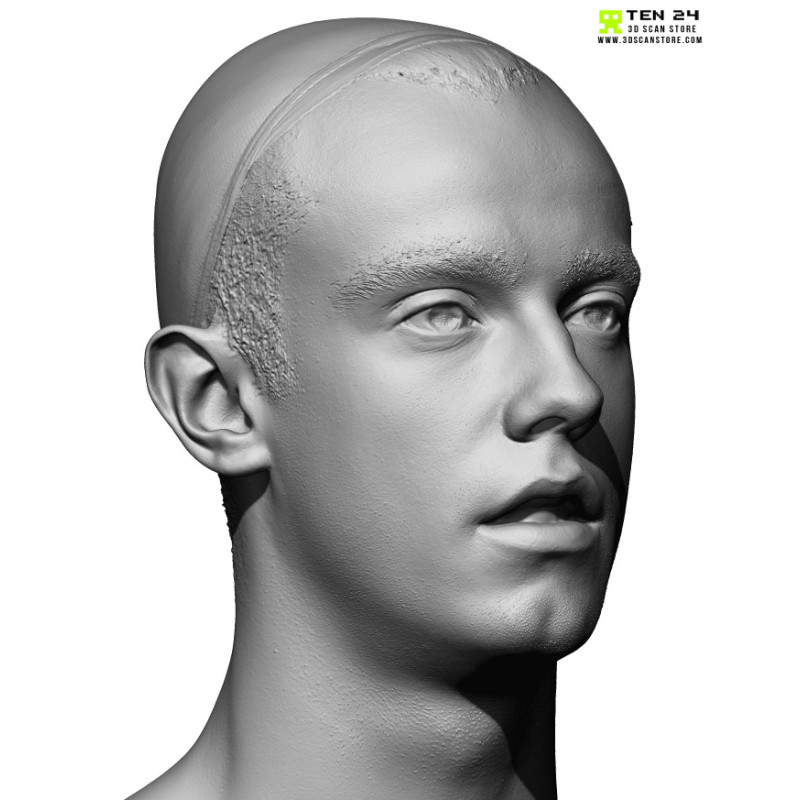 Male 34 Head Scan Cleaned