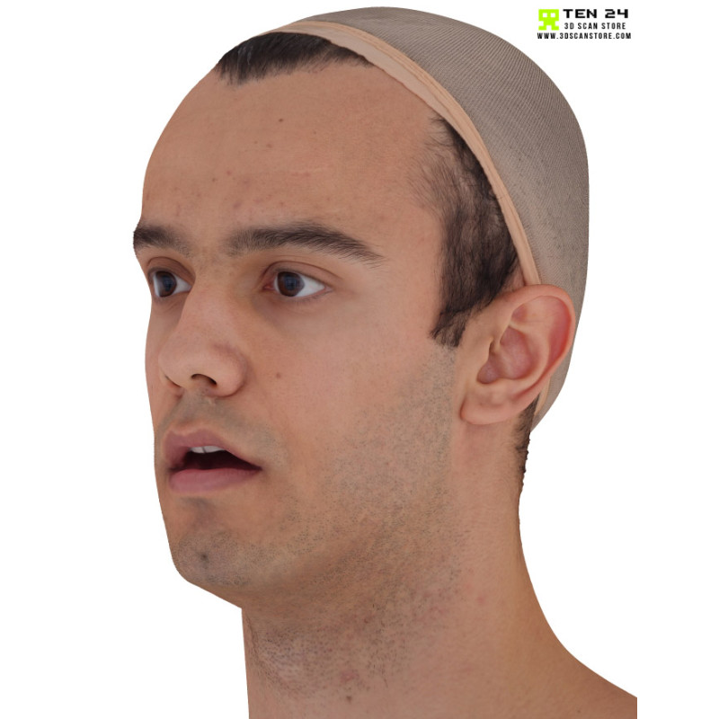 Male 34 Head Scan Cleaned