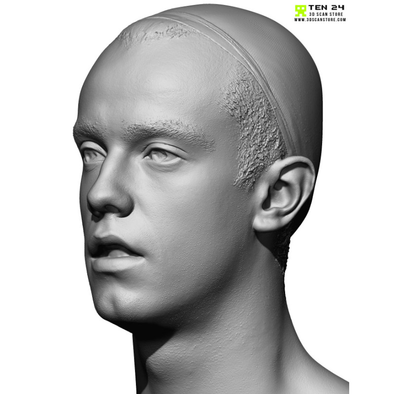 Male 34 Head Scan Cleaned