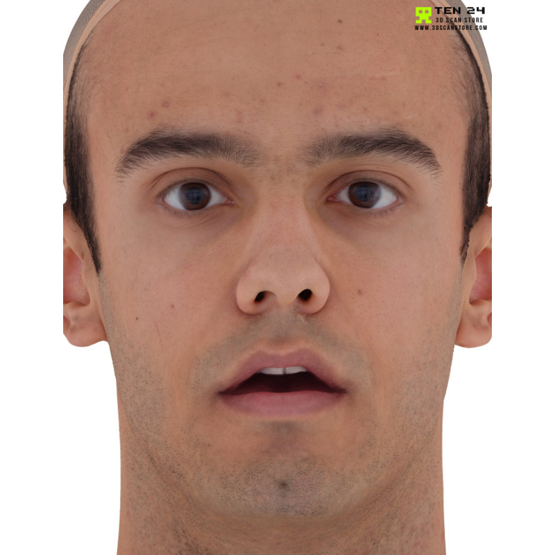 Male 34 Head Scan Cleaned