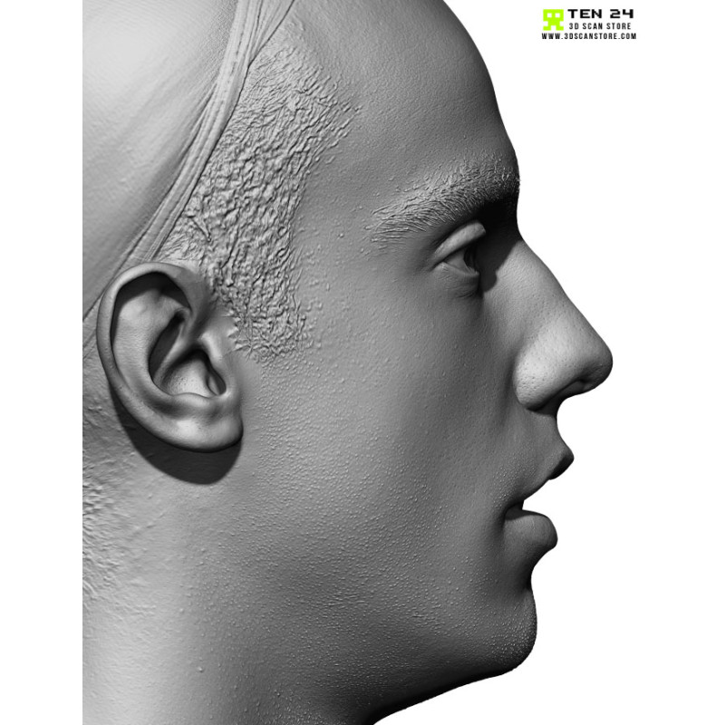 Male 34 Head Scan Cleaned