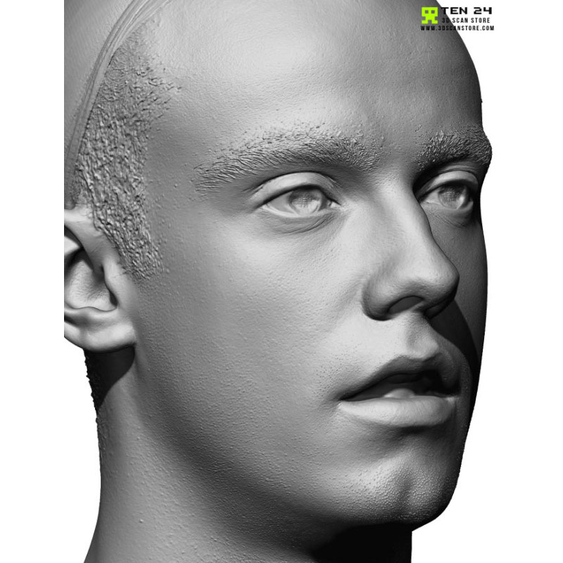 Male 34 Head Scan Cleaned