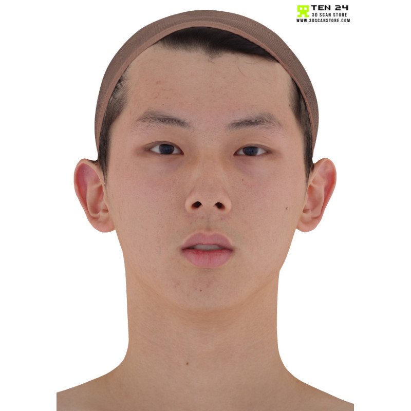 Male 35 Head Scan Cleaned