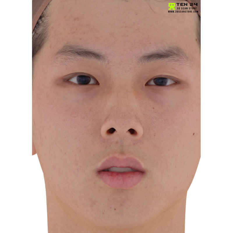 Male 35 Head Scan Cleaned