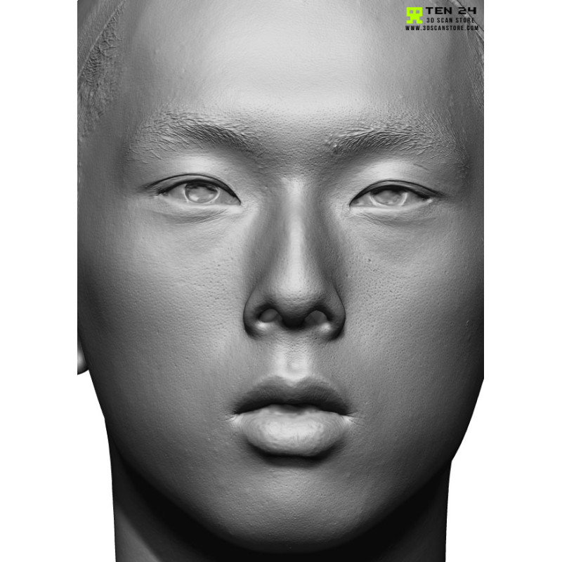 Male 35 Head Scan Cleaned