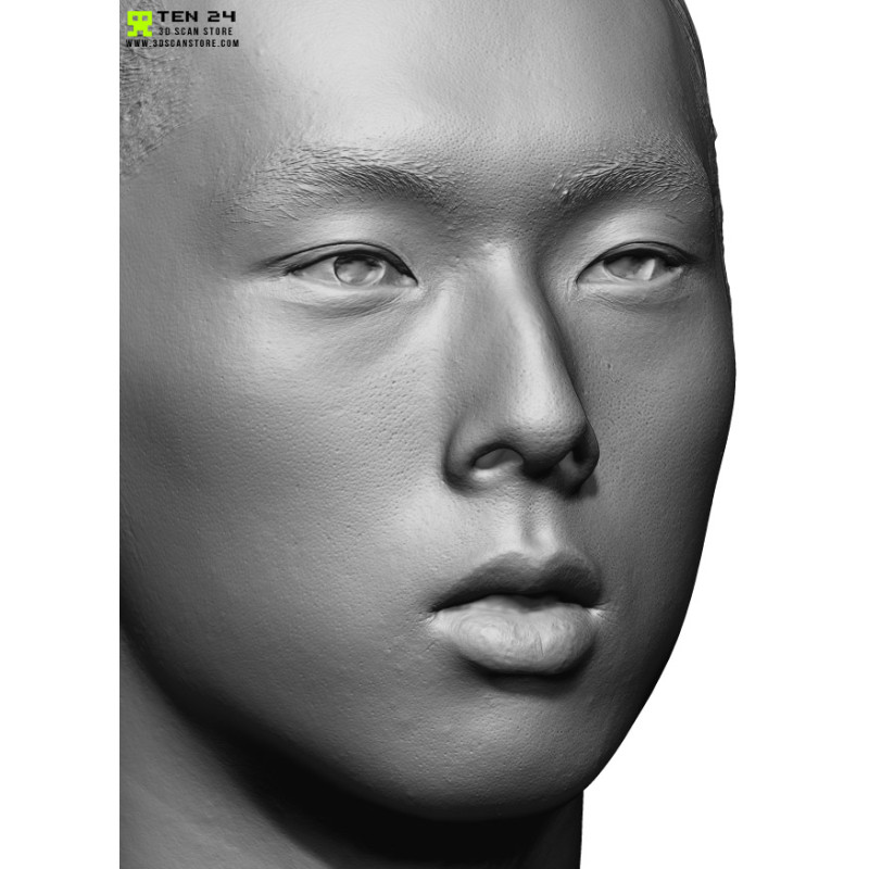 Male 35 Head Scan Cleaned