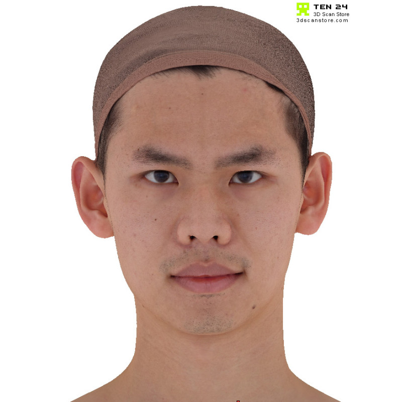 Male 36 Head Scan Cleaned