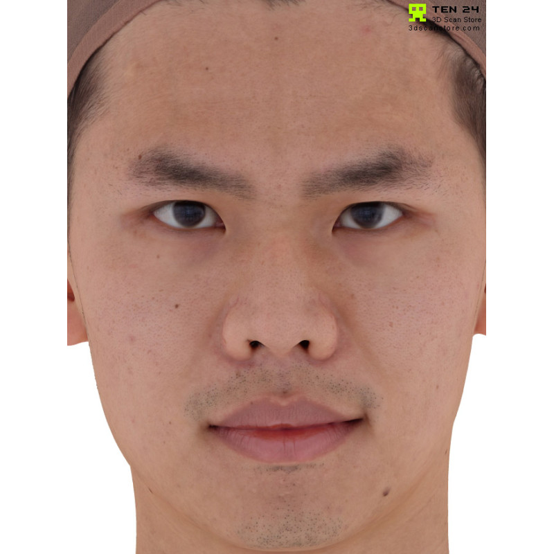 Male 36 Head Scan Cleaned