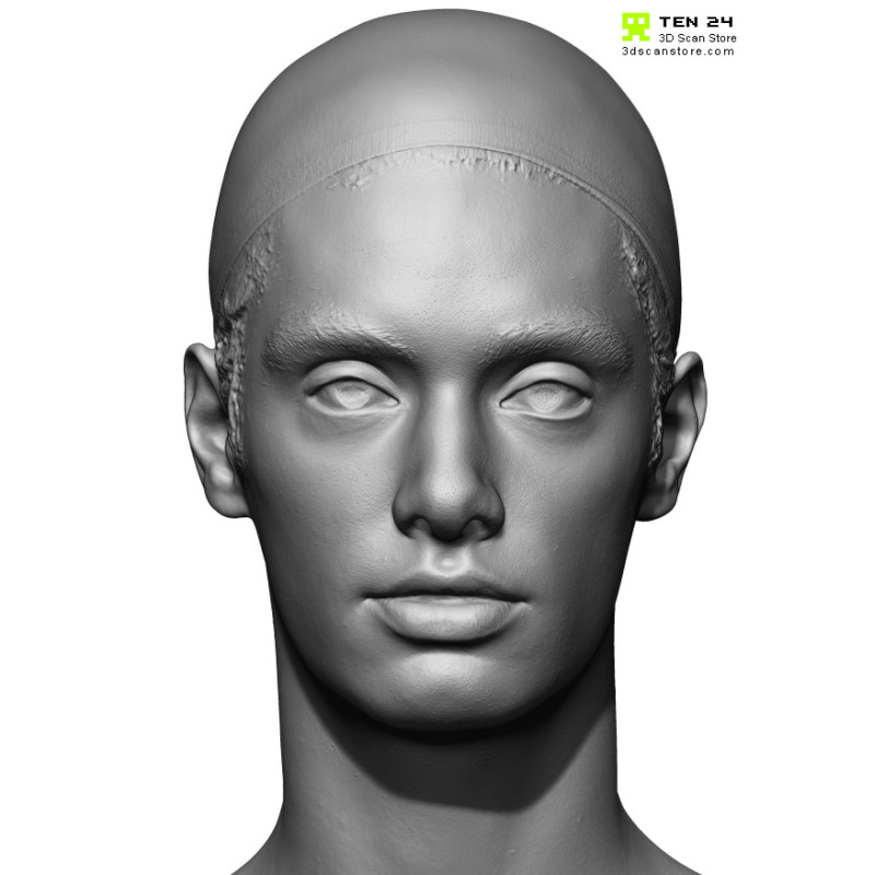 Male 37 Head Scan Cleaned