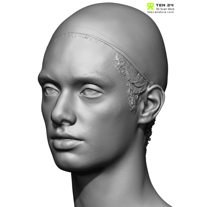 Male 37 Head Scan Cleaned