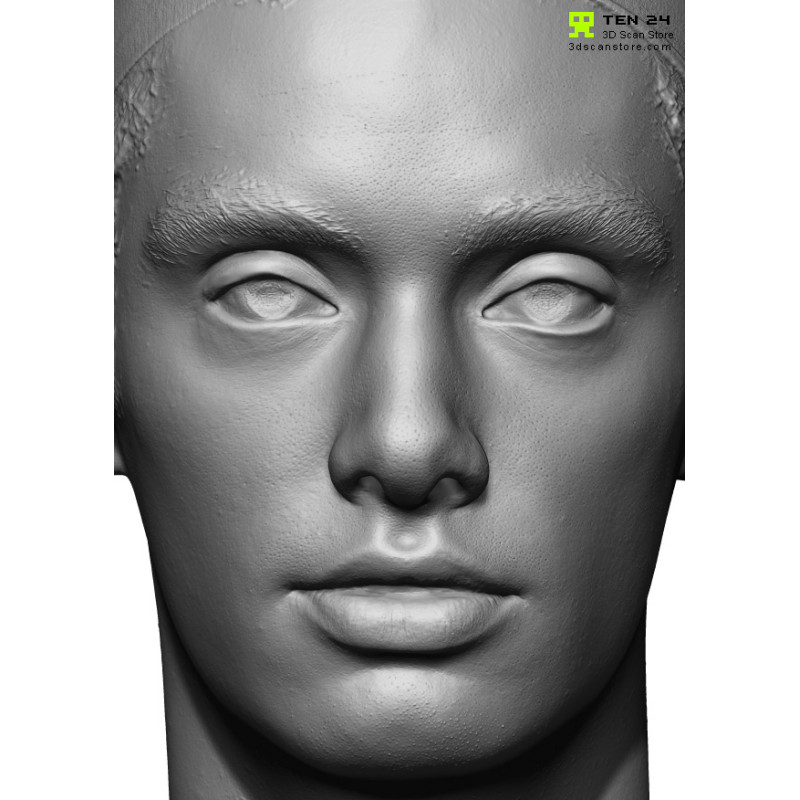 Male 37 Head Scan Cleaned