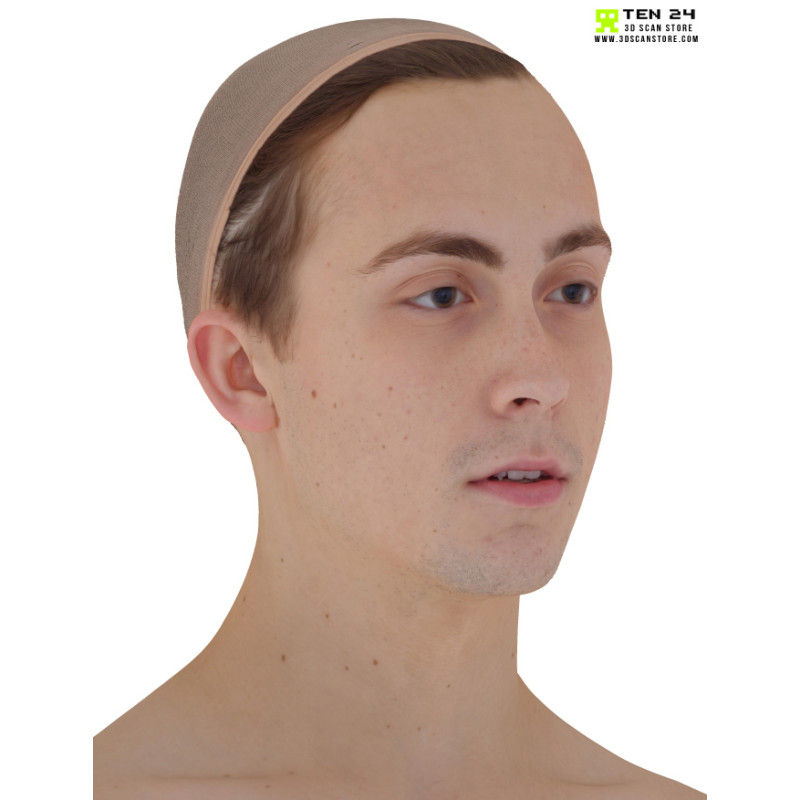 Male 38 Head Scan Cleaned