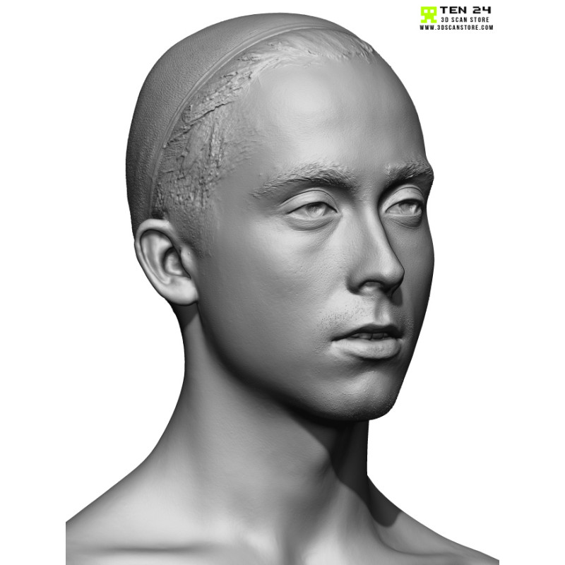 Male 38 Head Scan Cleaned