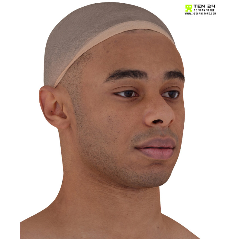 Male 39 Head Scan Cleaned