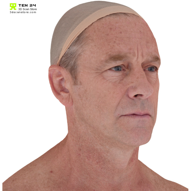 Male 40 Head Scan Cleaned