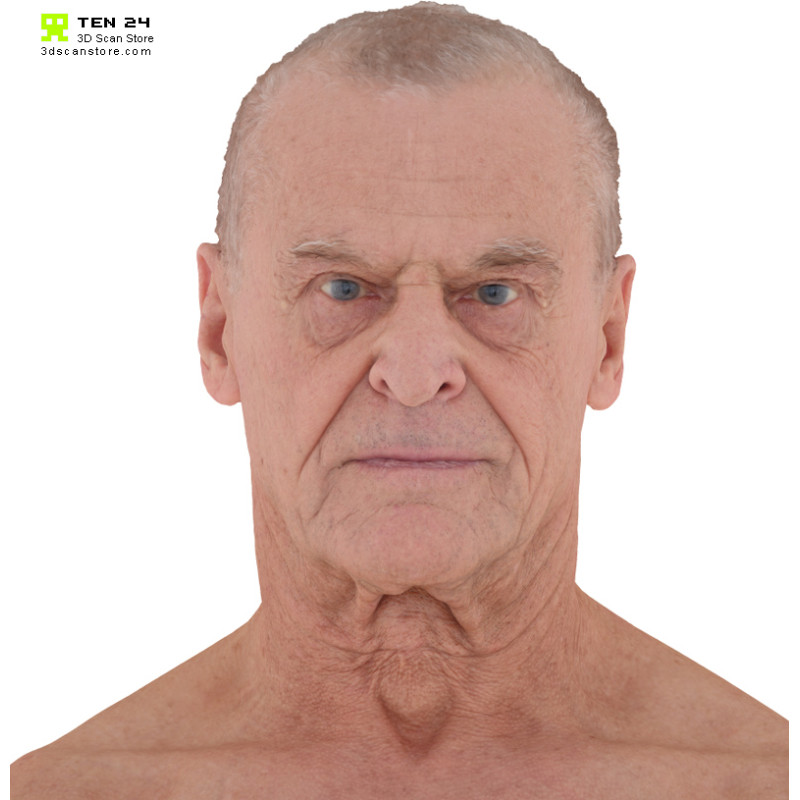 Male 41 Head Scan Cleaned