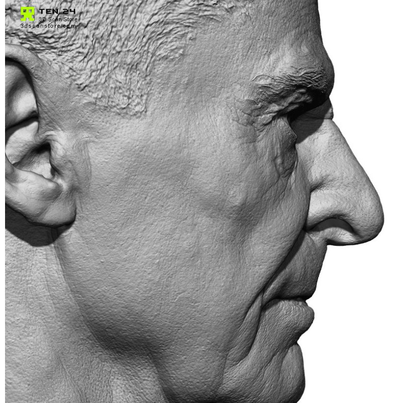 Male 41 Head Scan Cleaned