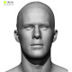 Male 42 Head Scan Cleaned