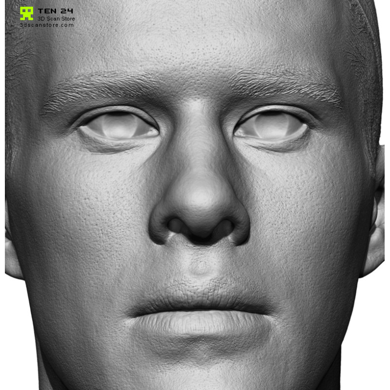 Male 42 Head Scan Cleaned