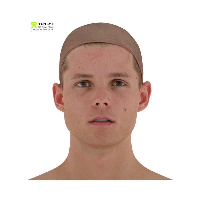 Male 43 Head Scan Cleaned