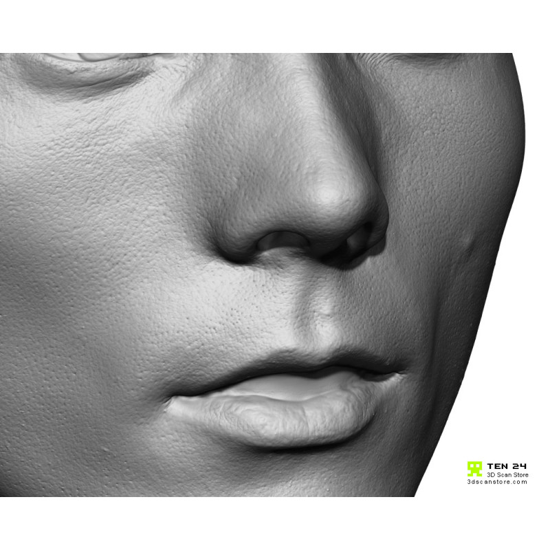 Male 43 Head Scan Cleaned