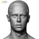 Male 44 Head Scan Cleaned