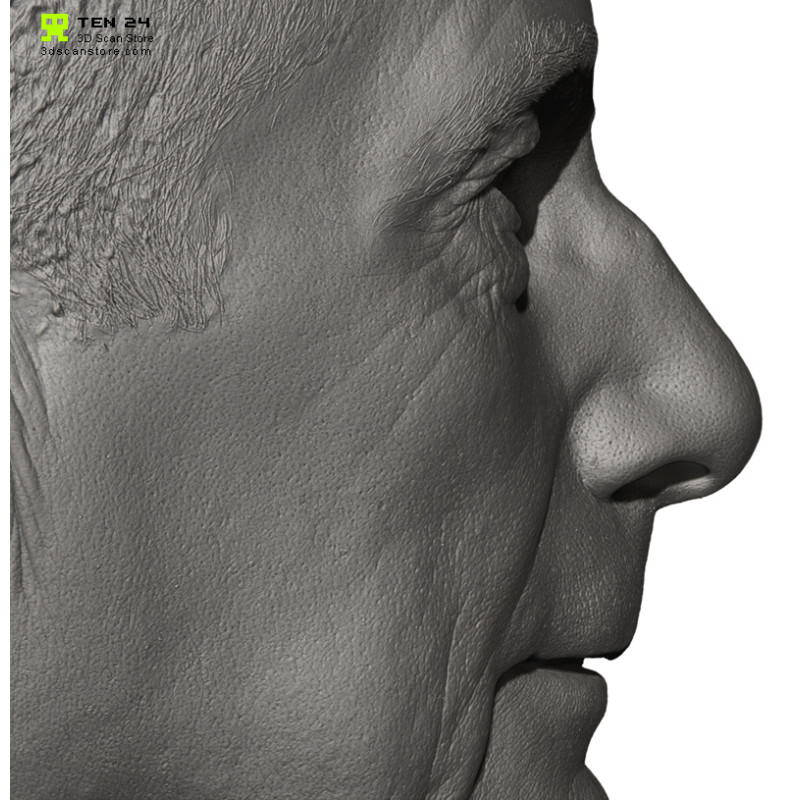 Male 46 Head Scan Cleaned