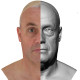 Male 47 Head Scan Cleaned