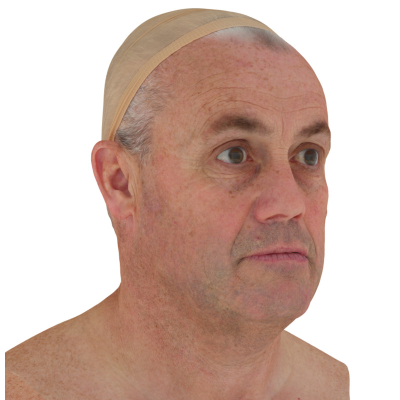 Male 47 Head Scan Cleaned