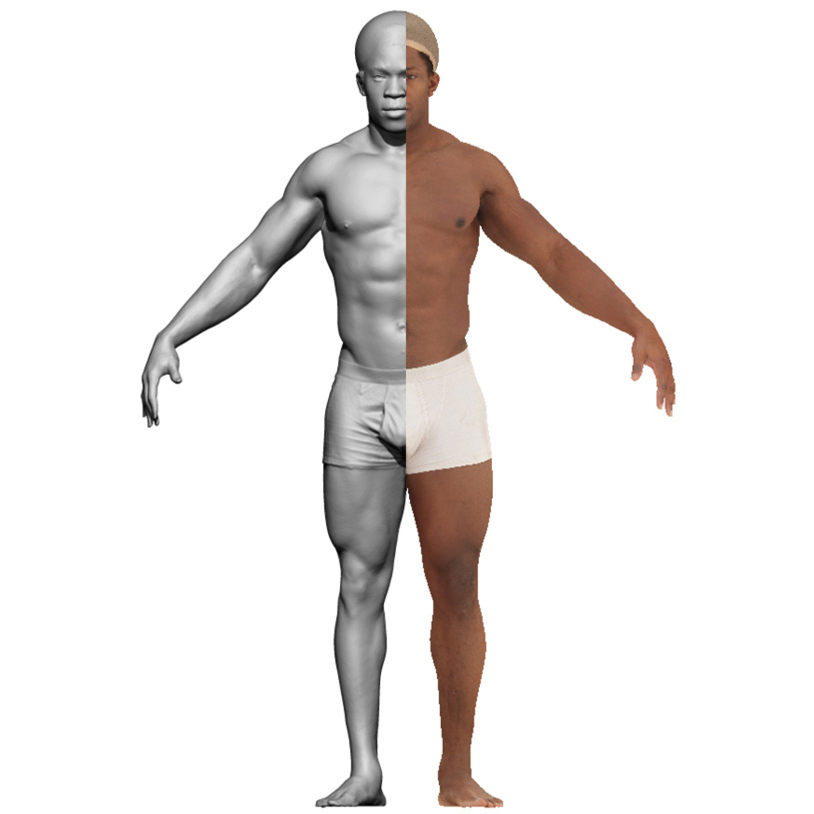 3d Male Models Section 2| Made from 3d scans by 3dscanstore