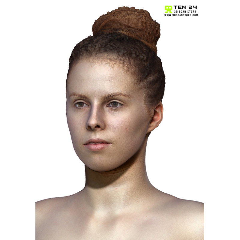 Female 03 Life Model Bundle + Render Scene