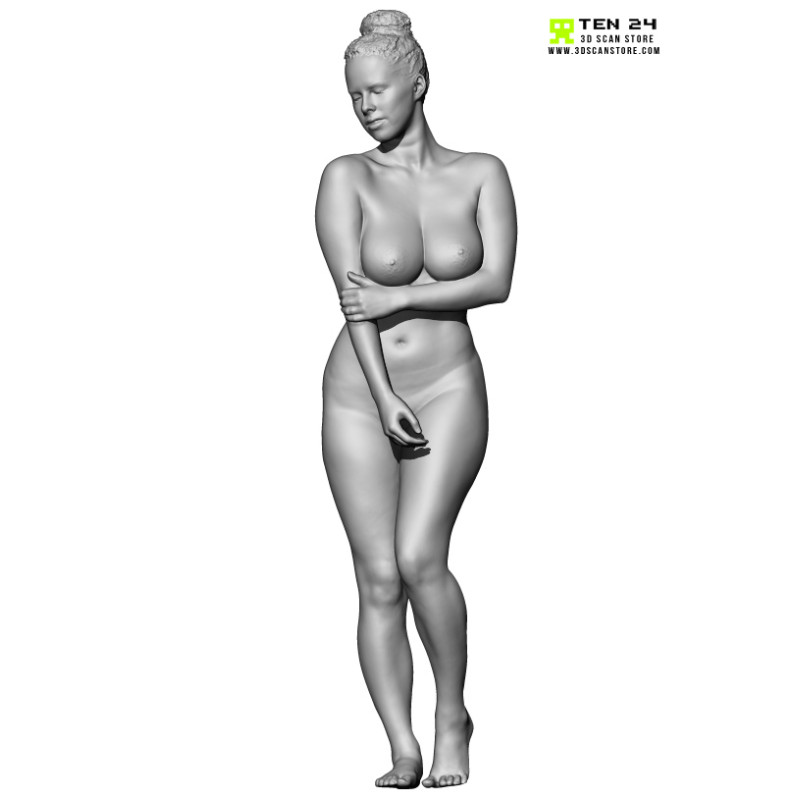 Female 03 Life Model Bundle + Render Scene