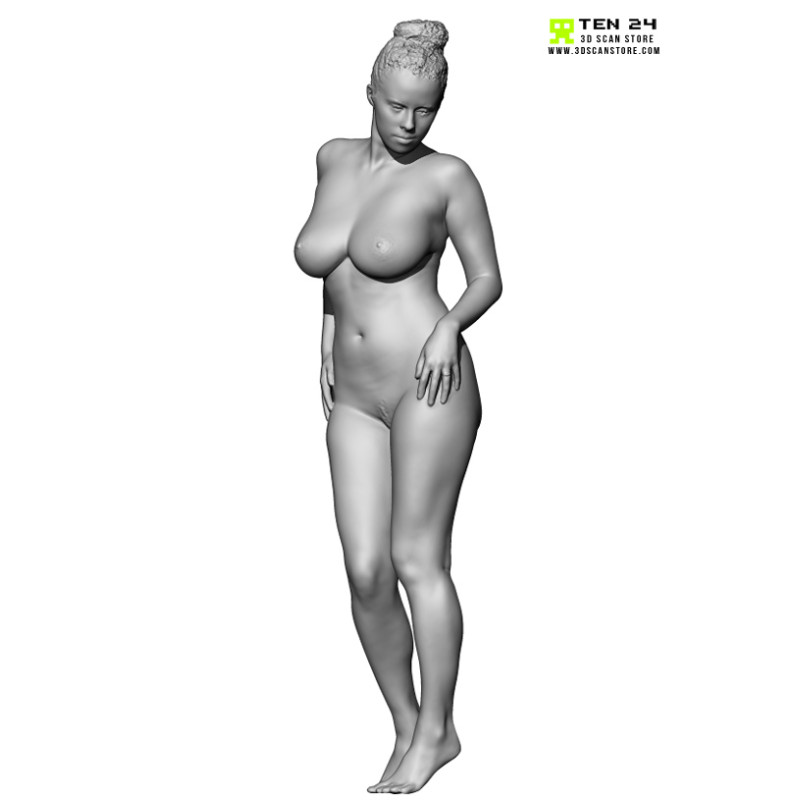 Female 03 Life Model Bundle + Render Scene