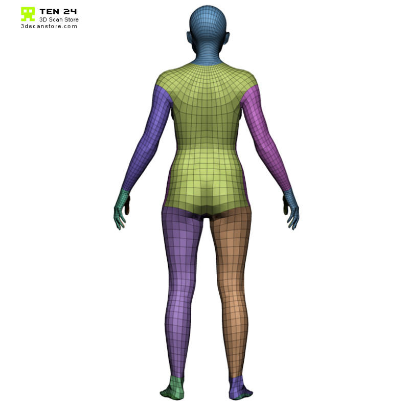 Female Retopology Kit