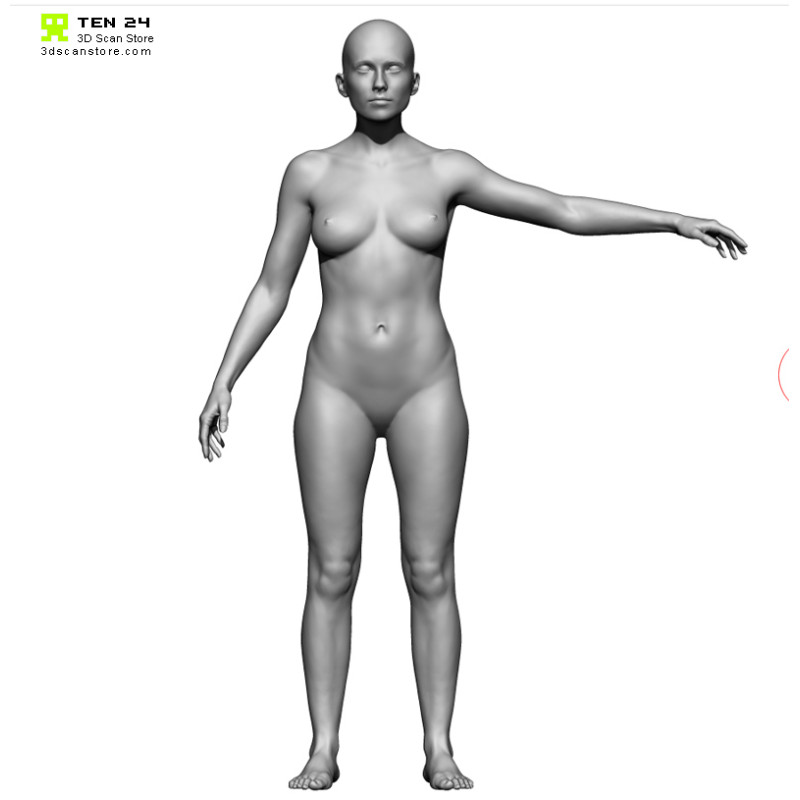 Female Retopology Kit