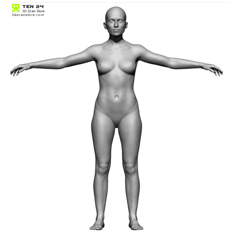 Female Retopology Kit