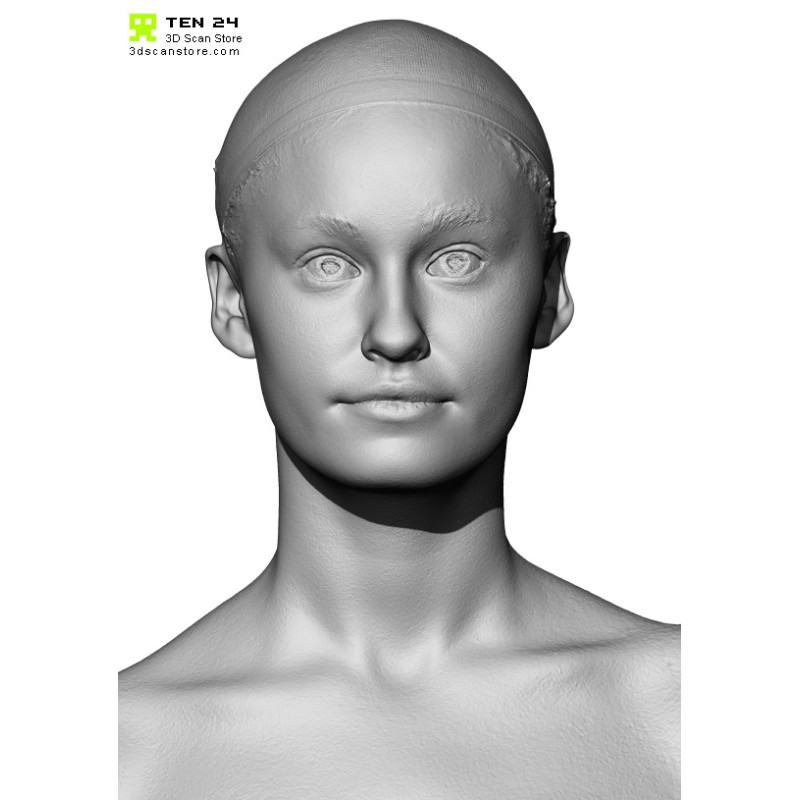 Female 01 Head Scan Cleaned