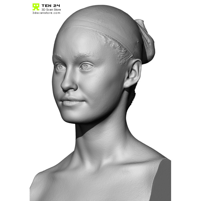 Female 01 Head Scan Cleaned