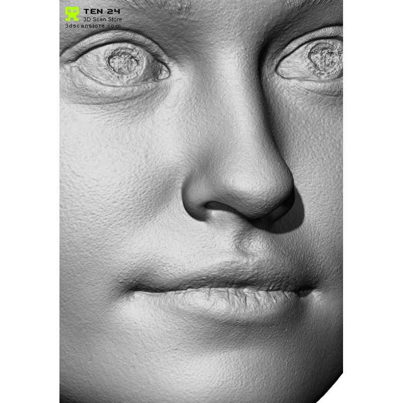 Female 01 Head Scan Cleaned