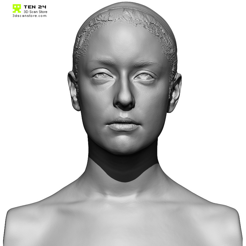 Female 13 Head Scan Cleaned