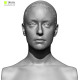 Female 13 Head Scan Cleaned