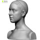 Female 13 Head Scan Cleaned