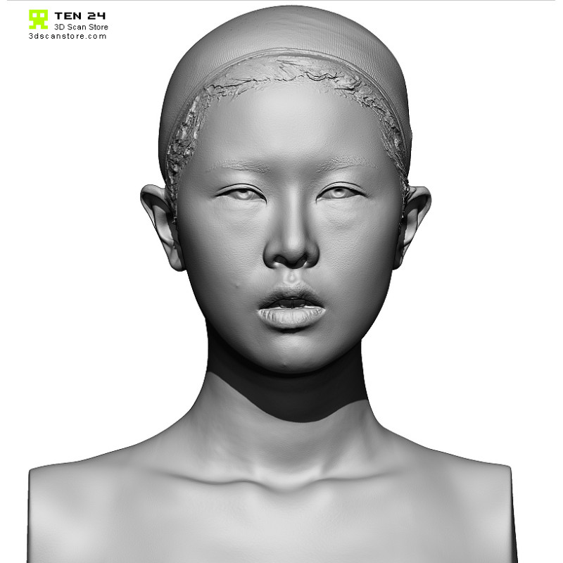 Female 14 Head Scan Cleaned