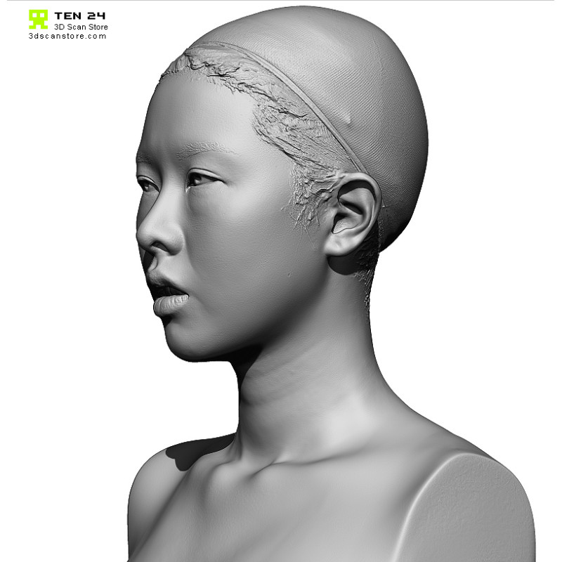 Female 14 Head Scan Cleaned