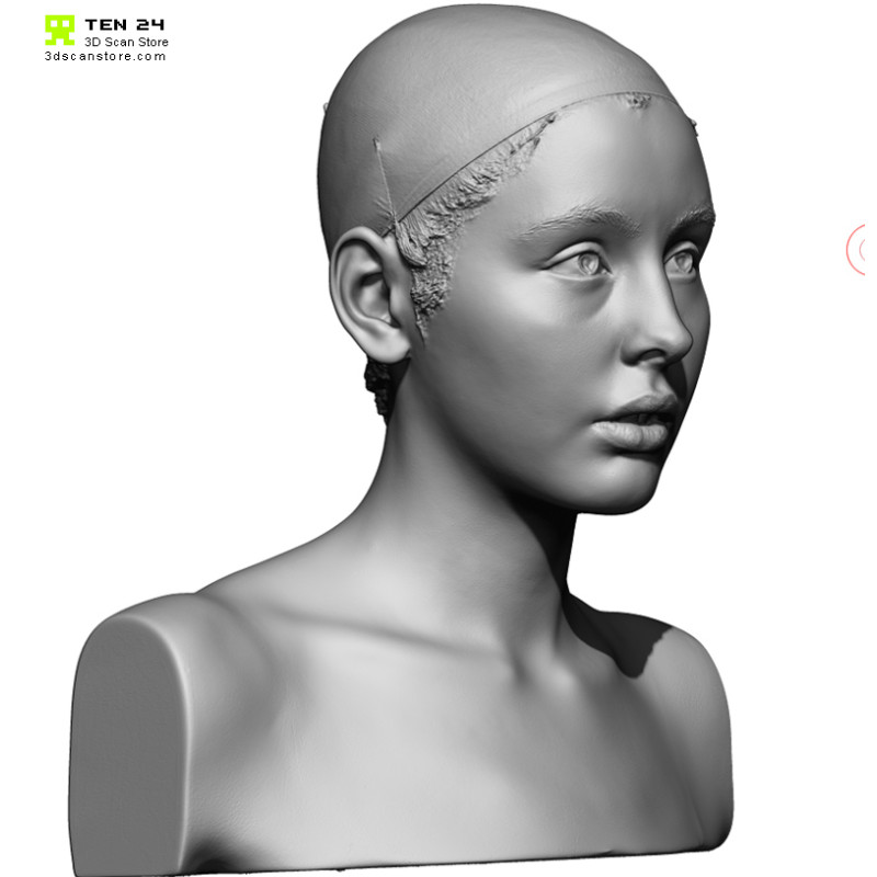 Female 07 Head Scan Cleaned