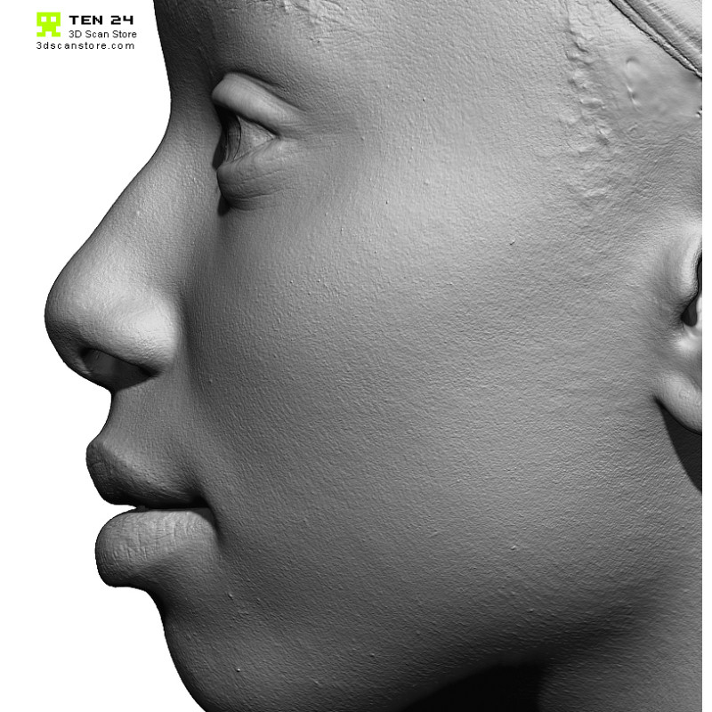 Female 08 Head Scan Cleaned